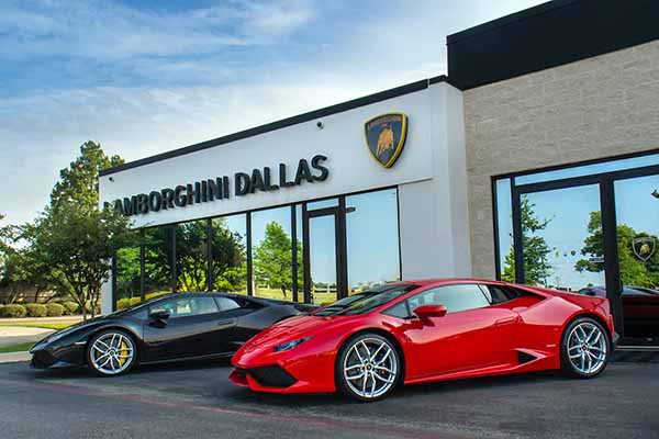 Lamborghini Dallas Showroom
